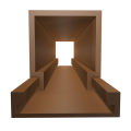 1433.22 | ADHESIVE TRUNKING 32xh13 WALNUT COLOR