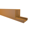 1433.25 |ADHESIVE TRUNKING 32xh13 BIRCH COLOR