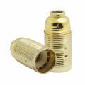 EL314917 | Vintage Iron lampholder E14 2rings | Gold shinny