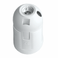 EL427531 | LAMPHOLDER E27 THERMOPLASTIC LIGHT TYPE THREADED ΜΕΤΑLLIC SCREW