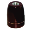 EL427804 | Vintage lampholder E27 porcelain | Brown