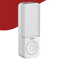 WIRELESS DOOR BELLS WITH LITHIUM BATTERY IN THE BUTTON