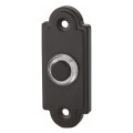 ELK59150 | WIRED DOORBELL PUSHBUTTON WITH NAMEHOLDER | BLACK
