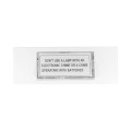 ELK59041 | WIRED DOORBELL PUSHBUTTON WITH NAMEHOLDER | WHITE