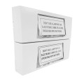 ELK59241 | WIRED DOORBELL PUSHBUTTON WITH NAMEHOLDER | WHITE