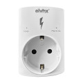 ELP38101 | ADAPTER HIGH VOLTAGE PROTECTIONmax3500W SCHUKO→1SEAT SCHUKO IP20 WHITE