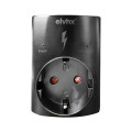 ELP38102 | ADAPTER HIGH VOLTAGE PROTECTIONmax3500W SCHUKO→1SEAT SCHUKO IP20 BLACK