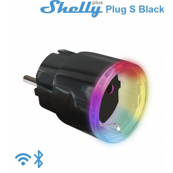 Shelly Plus Plug S Black