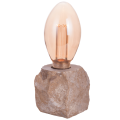 EL327110 | MARBEL CUBE TABLE LIGHT E27|Φ95mm|1.8mt Βlack Cable + ΙΙ Plug + Switch|{enjoysimplicity}™