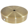 EL329147 | ROUND BASE  Φ100xh25mm ANTIQUE GOLD|1HOLE