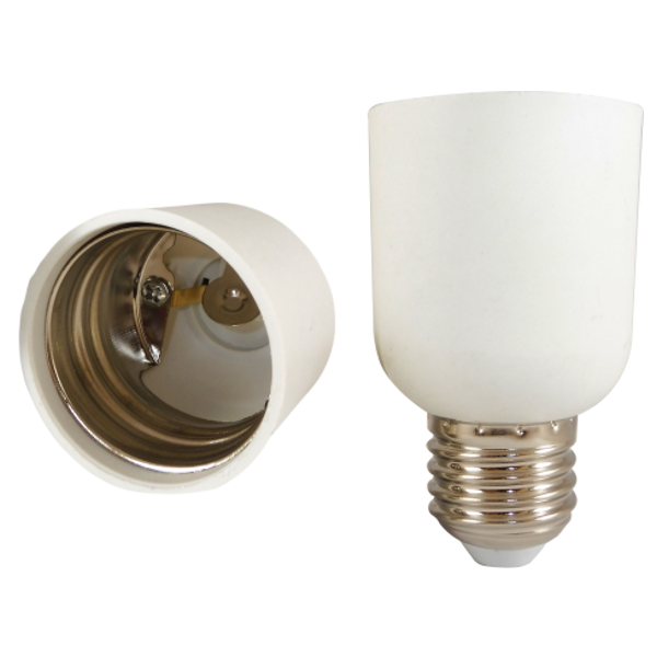 ELE27E40 | ADAPTOR FROM Ε27 TO Ε40 PLASTIC