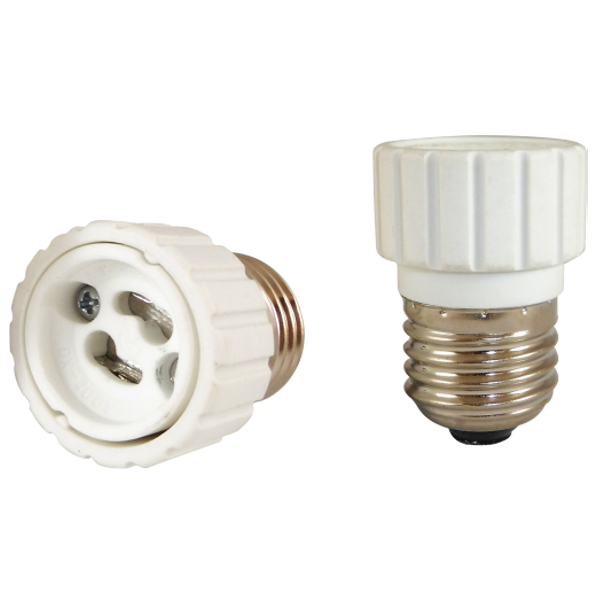 ELE27GZ10 | ADAPTOR FROM Ε27 TO GZ10 PORCELAIN