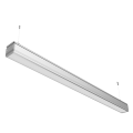 EL188242 | LED LINEAR ALUMINUM HANGING AND WALL-MOUNTED 36W|IP20|4000k|2700lm|1200x70xh70mm|BLACK|{enjoysimplicity}™