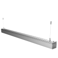 EL188242 | LED LINEAR ALUMINUM HANGING AND WALL-MOUNTED 36W|IP20|4000k|2700lm|1200x70xh70mm|BLACK|{enjoysimplicity}™