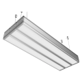 EL188242 | LED LINEAR ALUMINUM HANGING AND WALL-MOUNTED 36W|IP20|4000k|2700lm|1200x70xh70mm|BLACK|{enjoysimplicity}™
