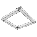 EL188242 | LED LINEAR ALUMINUM HANGING AND WALL-MOUNTED 36W|IP20|4000k|2700lm|1200x70xh70mm|BLACK|{enjoysimplicity}™