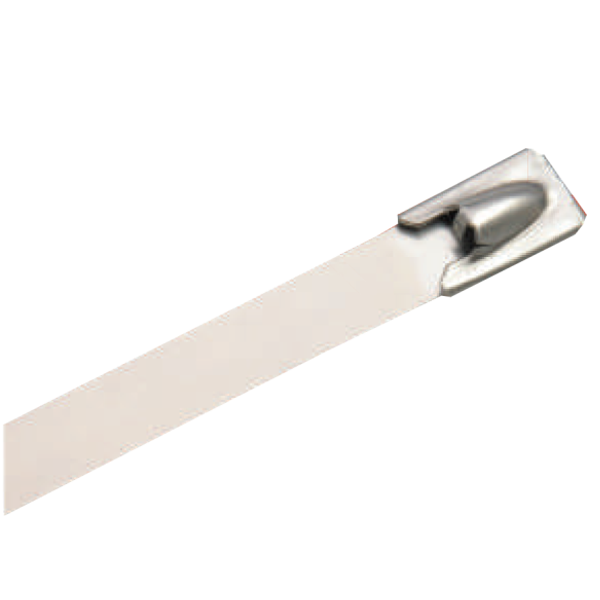 1158 | CABLE TIES AISI304 SS:INOX  4,6x520mm (For tube Φ151mm/5.9'')-Price per 100pcs