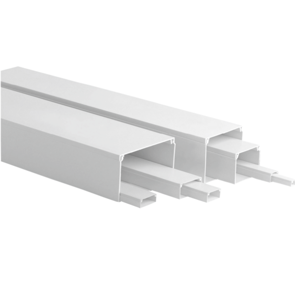 ELC1616  |  GLUE TRUNKING SYSTEM 16xh16 WHITE (Base Thikness: 1.00mm)