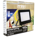 EL198753 | LED FloodLight black IP65 L210xW163xH28mm|50W|3000k|4970lm|{enjoySimplicity}™