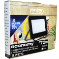 EL198773 | LED FloodLight black IP65 L255xW198xH36mm|70W|3000k|7900lm|enjoySimplicity™