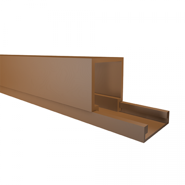1432.22 | ADHESIVE TRUNKING 25xh25 WALNUT COLOR