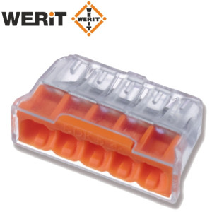 1664 | New generation WERiT® Germany 5-pole caps|0.75-2.5 mm²  