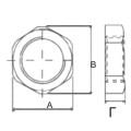 3153 | PLASTIC NUTS PG21