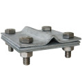 332 | CROSS CLAMP FOR PLATES 40mm & RODS Φ8-12mm St/tzn