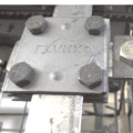 331 | CROSS CLAMP 3PLATES FOR 2 TAPES 30mm St/tzn