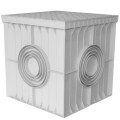 391 | PLASTIC PIT WITH COVER 300x300x300