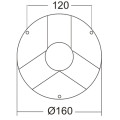 7073  | COLUMN 2mt Φ60 PLASTIC/ALUMINIUM