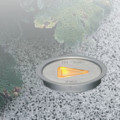 5958 | ΕΥΕLED® QUIDE 5L INOX- LED:0,3W ORANGE