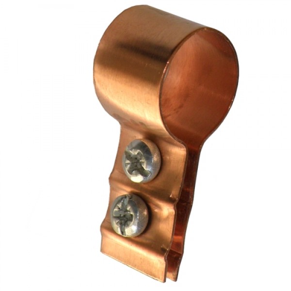 6106 | PIPE CLAMP N.21 (TUBES Φ27-28mm) 2 Screws