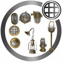 ■ Brass - exterior lighting ELVHX®
